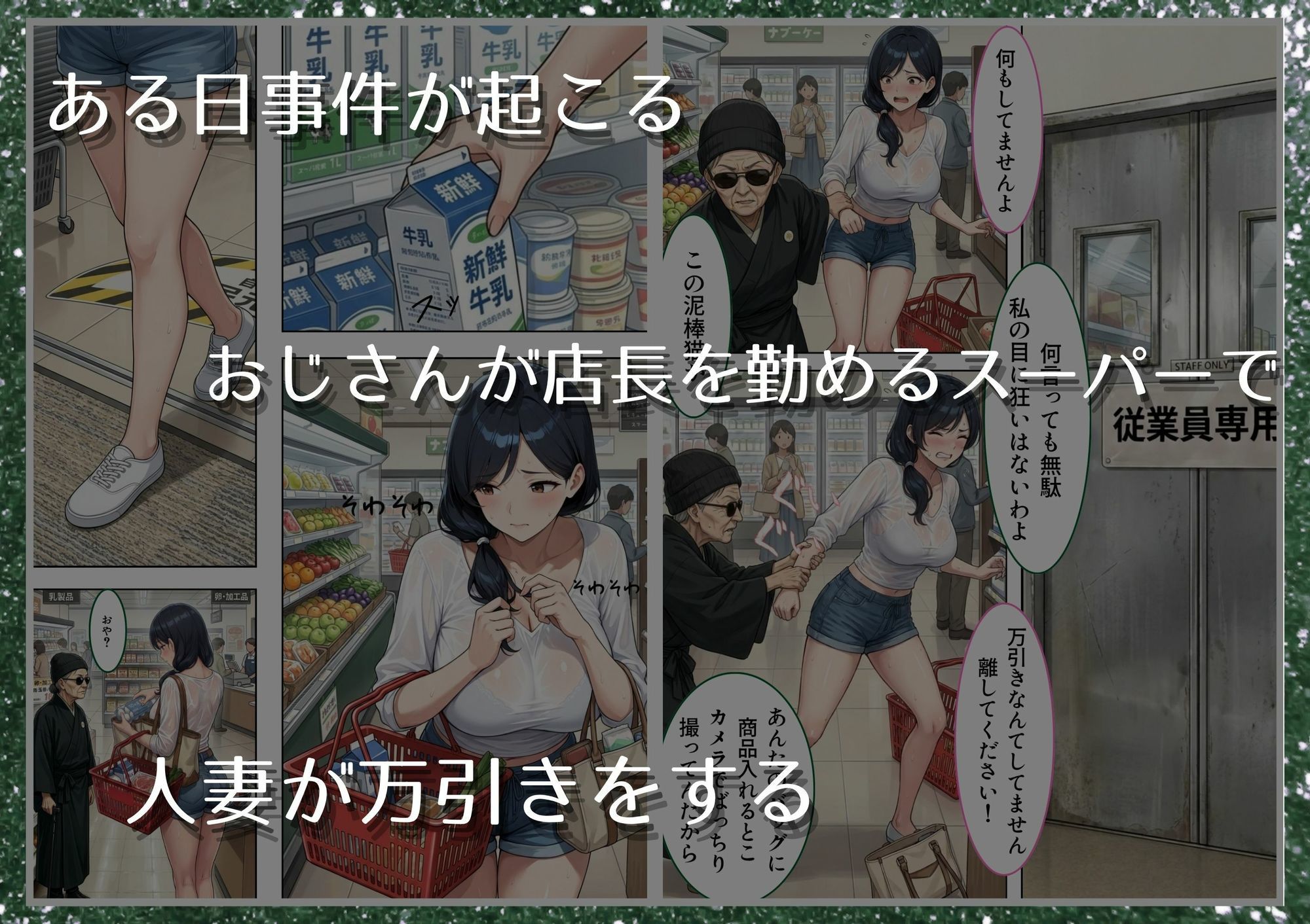 爆乳マン引き主婦〜憧れの人妻に体で制裁させる〜｜やまあらし サンプル画像 4