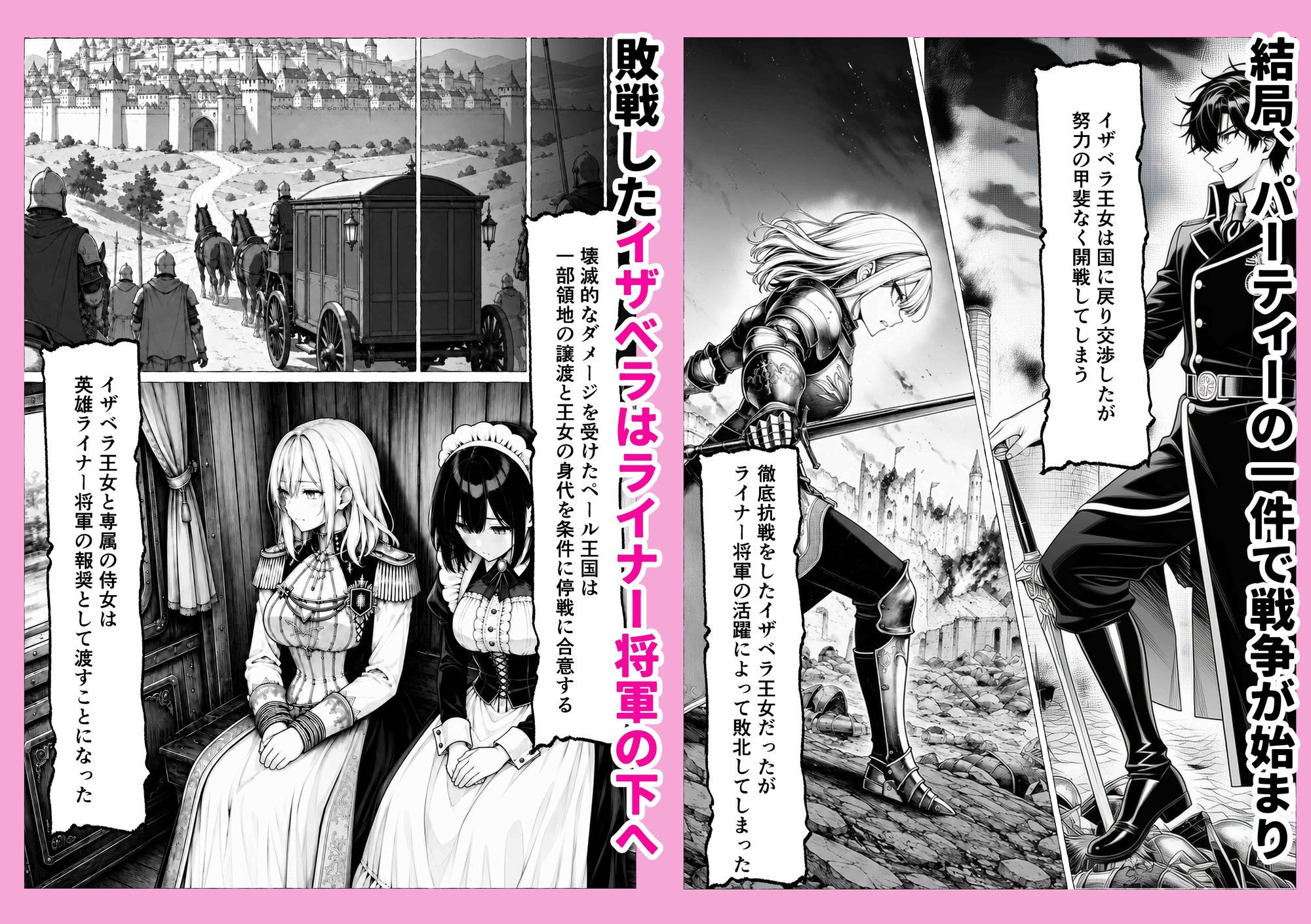 婚約者のいる敗戦国の王女が、信じた侍女に裏切られ気高い誇りごと男に堕とされるまで|わんどーる サンプル画像 6