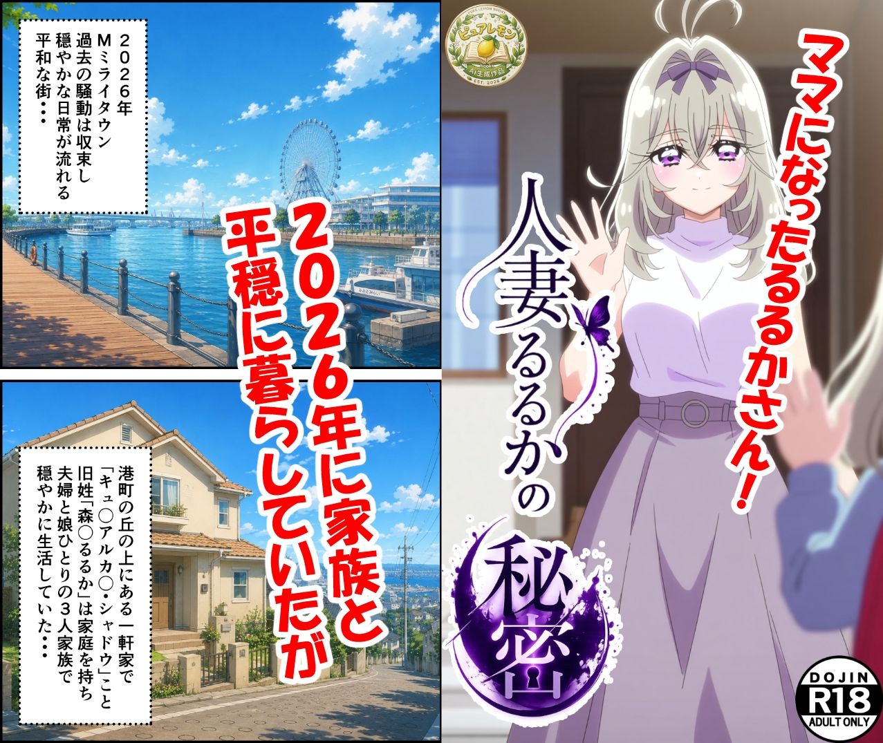 人妻るるかの秘密|ピュアレモンbooks サンプル画像 2