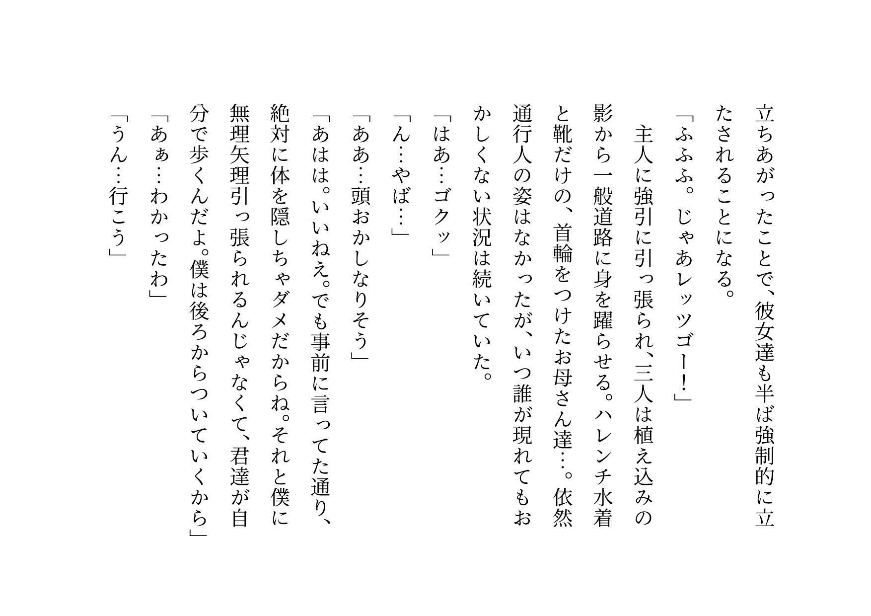 転校してきたヤリチンイケメンにメロメロになった同じマンションに住むクラスメイトのお母さん3人が調教されて奴●になって3つの家庭が無惨に崩壊させられる話｜犬ソフト サンプル画像 3
