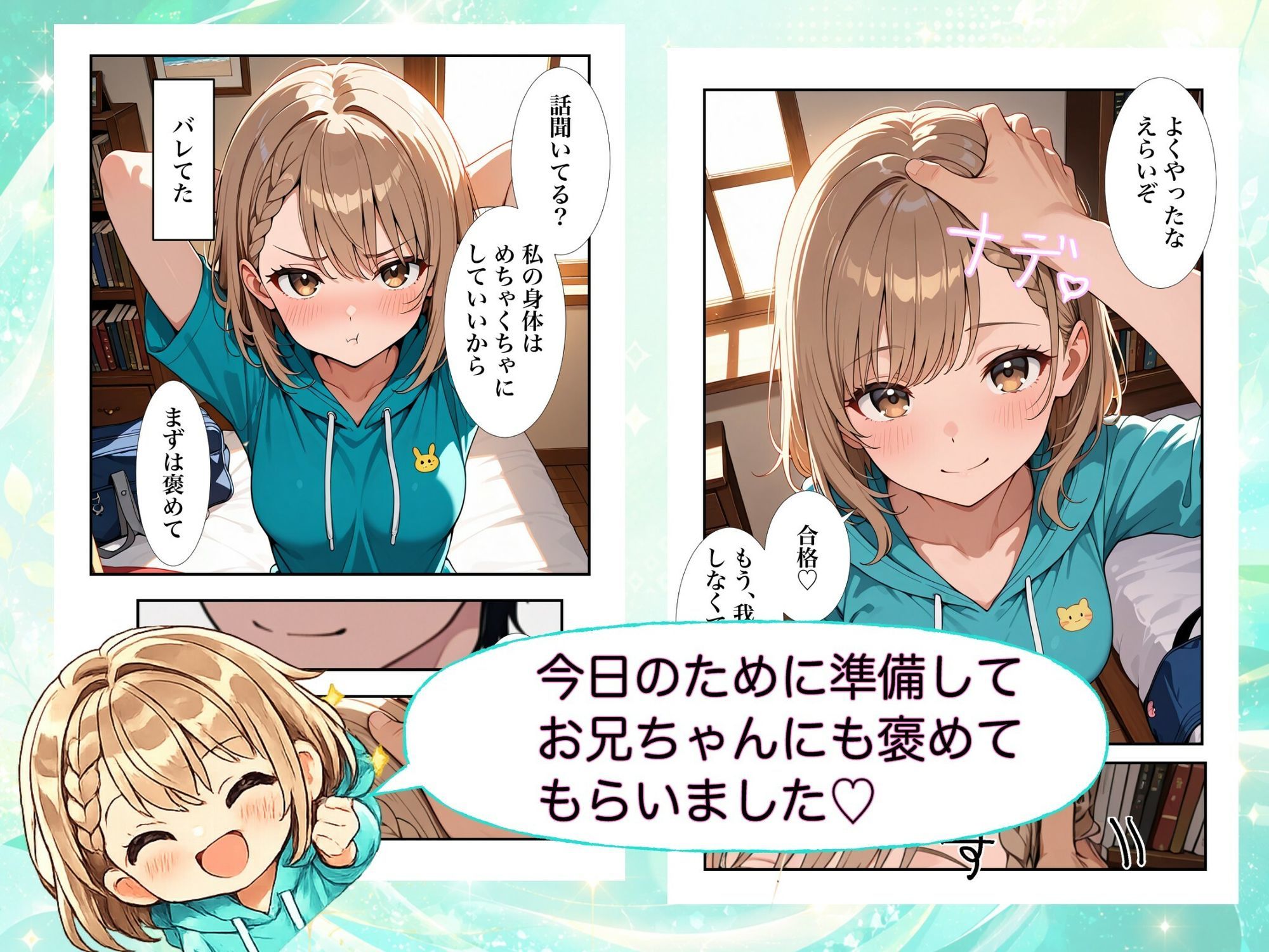 ブラコン妹ちゃんとでかちんお兄ちゃん｜onikusan サンプル画像 3