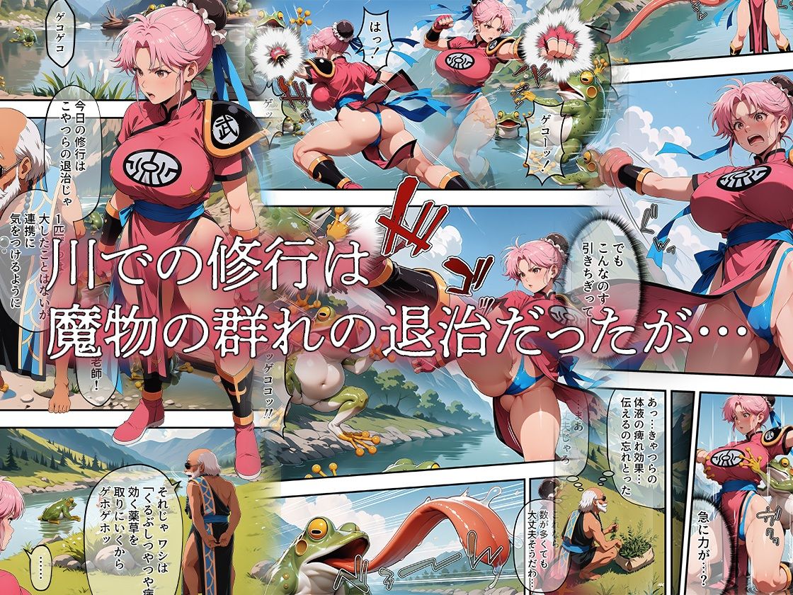 武闘家ムスメ、修行中…！？の巻｜ETUSiAi サンプル画像 7