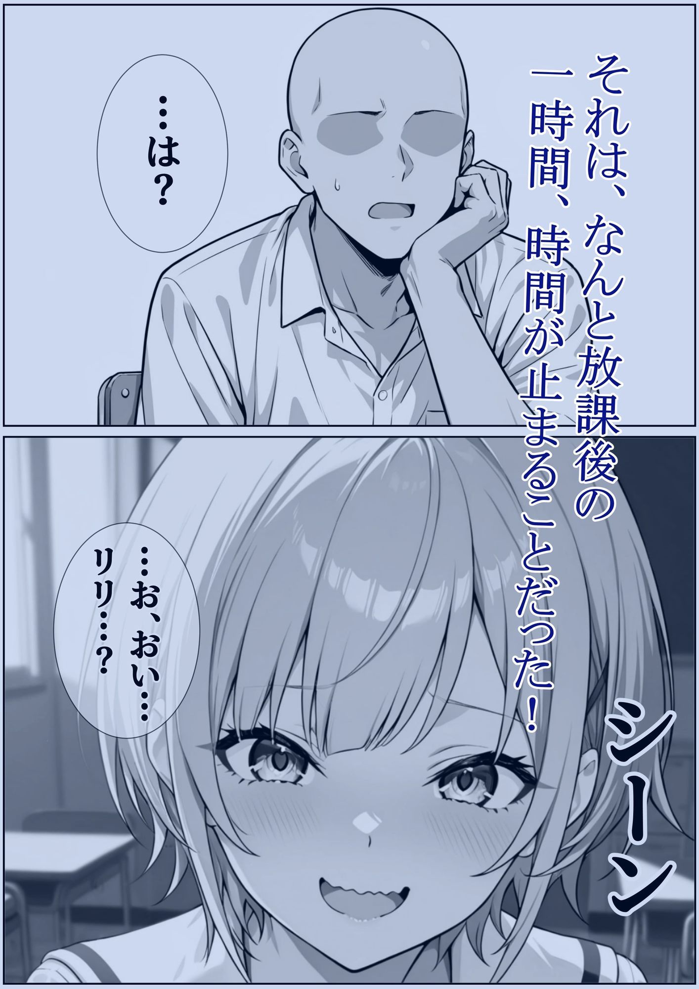 ライバーの時間が止まったので、好き放題してみた(はぁと)|こすも喫茶 サンプル画像 2