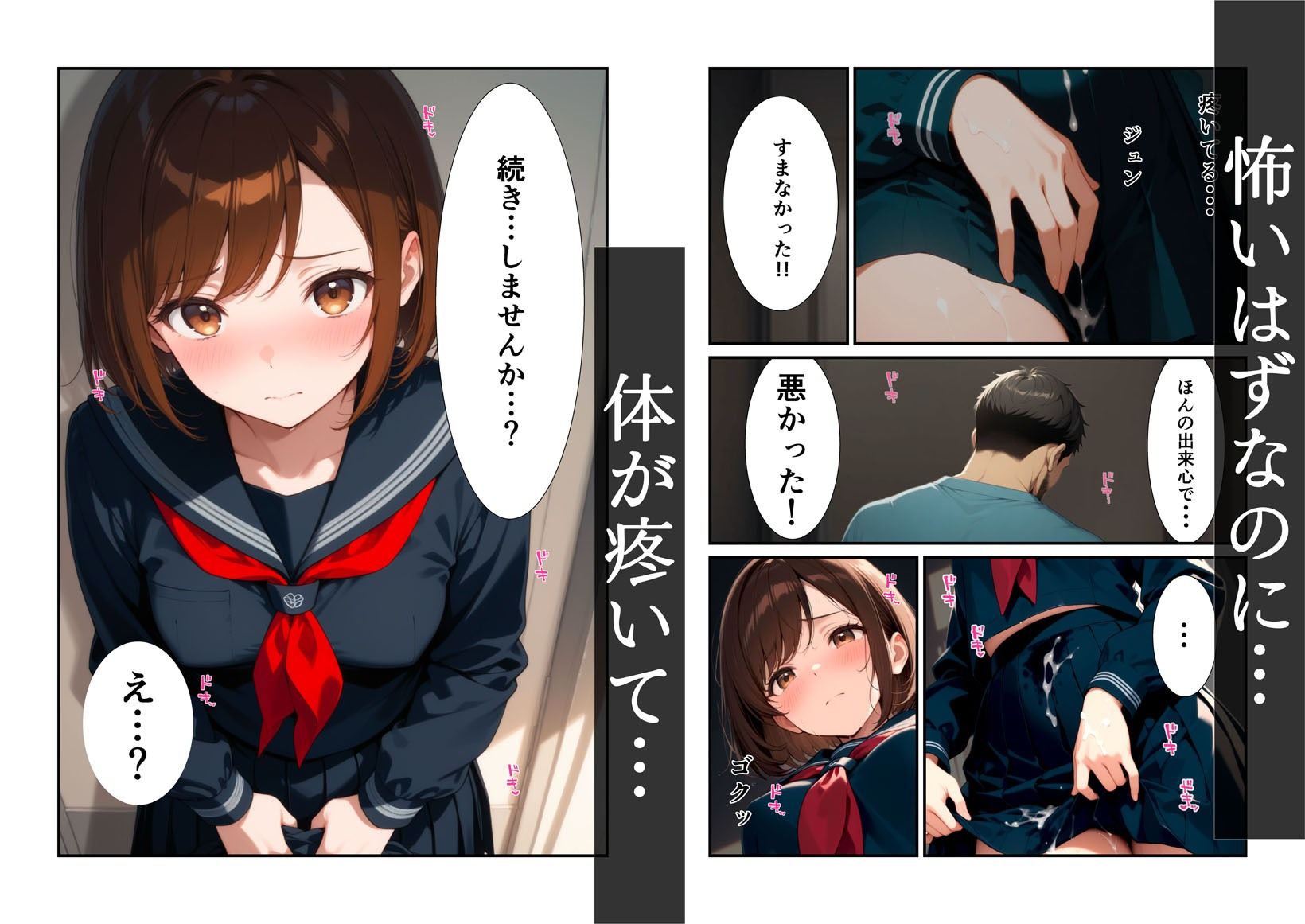 隣のおじさんと生えっち｜むちっこ サンプル画像 3