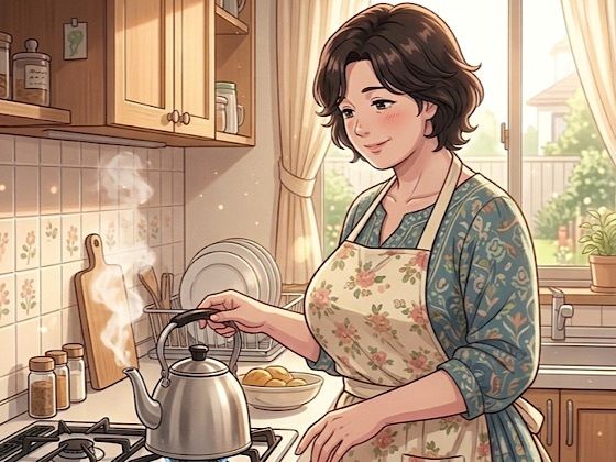 【官能小説】隣の優しい奥さん  第五話  「パパにそっくりですね…」旦那の背後で隣人と指を絡ませる48歳人妻の托卵完全犯罪・夫の出張中に我が物顔で家を乗っ取る背徳の隣人種付け完結｜青いらいおん