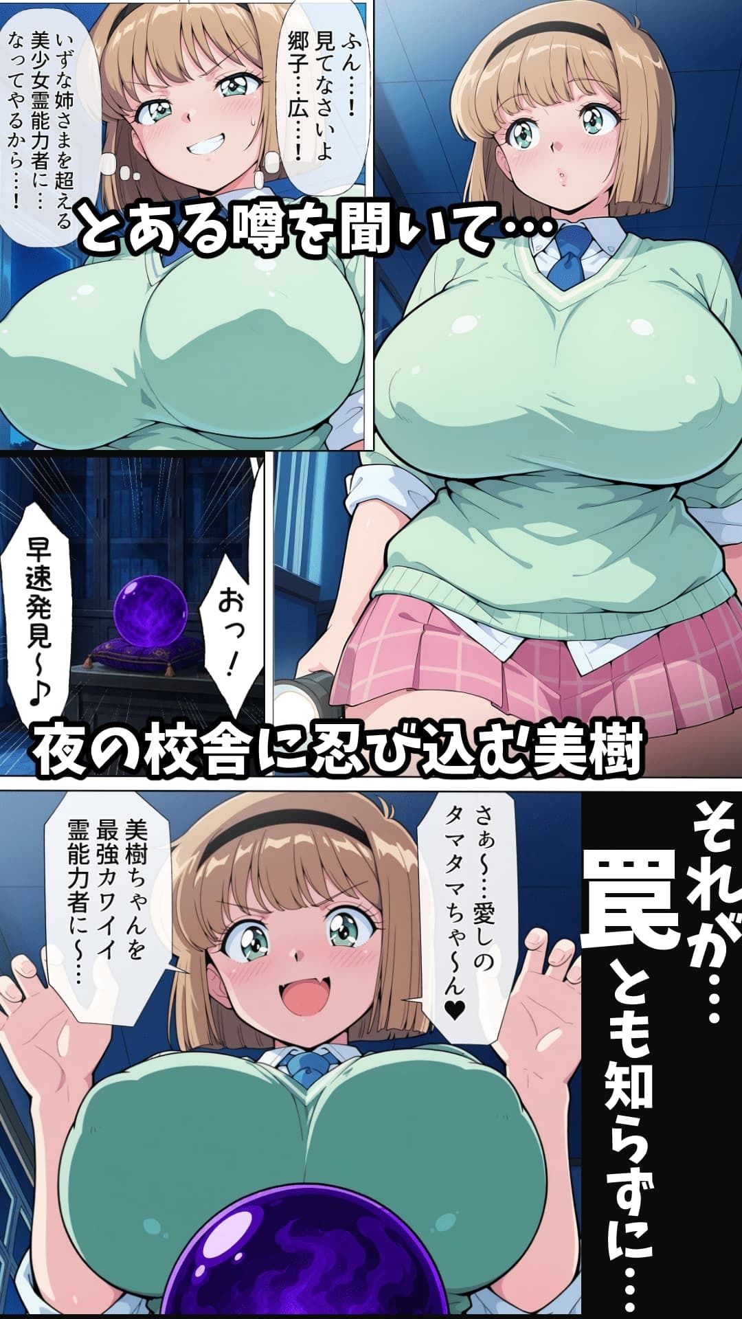 快楽肉便器孕ませの怪｜ちちちち地帯 サンプル画像 2