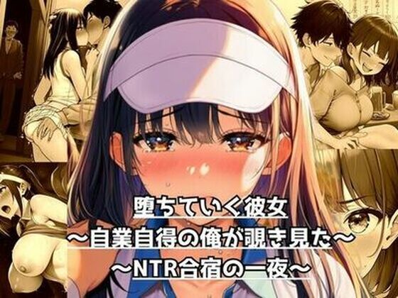 【完全版】堕ちていく彼女〜自業自得の俺が覗き見た、NTR合宿の一夜〜｜うさばった