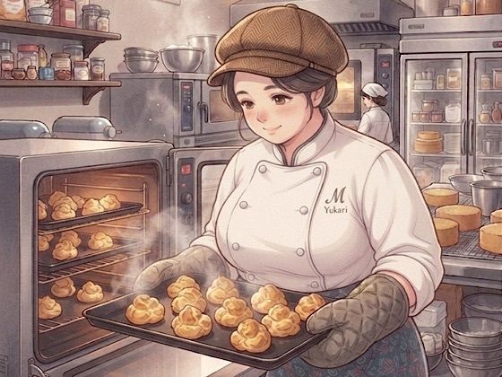 【官能小説】小さなケーキ屋さんの優しい奥さん  第四話  ステンレスの冷たさと、濃厚な熱いエキス｜青いらいおん