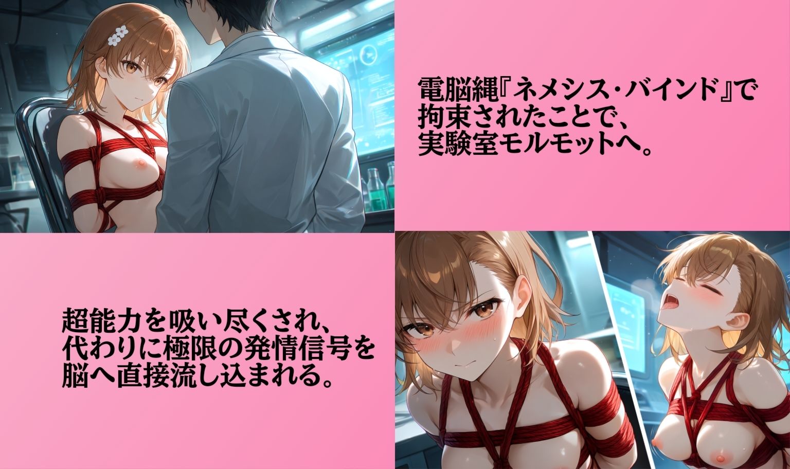 とある御坂の拘束道具|あまあま書房 サンプル画像 2
