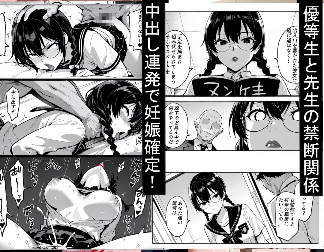 優等生の情事〜教頭先生の甘い爪痕〜｜にゃんこ工房 サンプル画像 5
