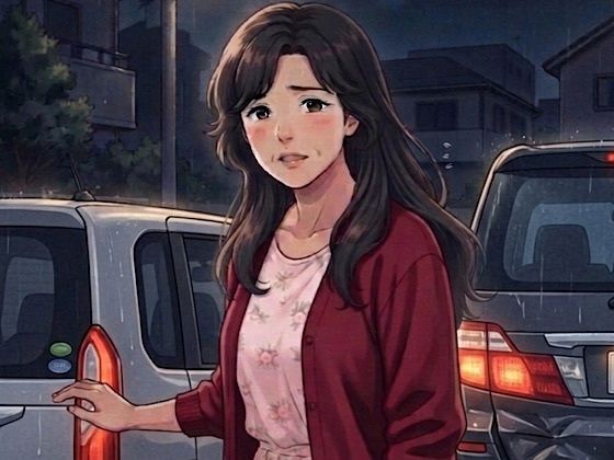 【官能小説】ポチャかわ奥さんにオカマほられた話  第一話  深夜の事故と人妻の秘密｜青いらいおん