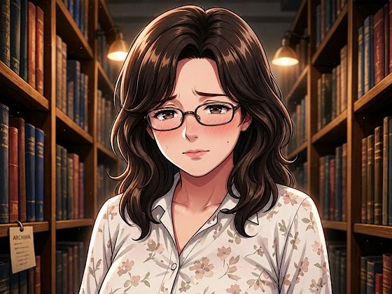 【官能小説】図書館のぽっちゃり司書さん  第一話  閉架書庫の密室で、生真面目な司書が…｜青いらいおん