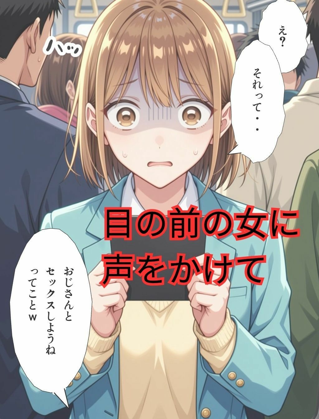 弱者男性救済法(鹿●千夏編)|Aアイザック サンプル画像 2