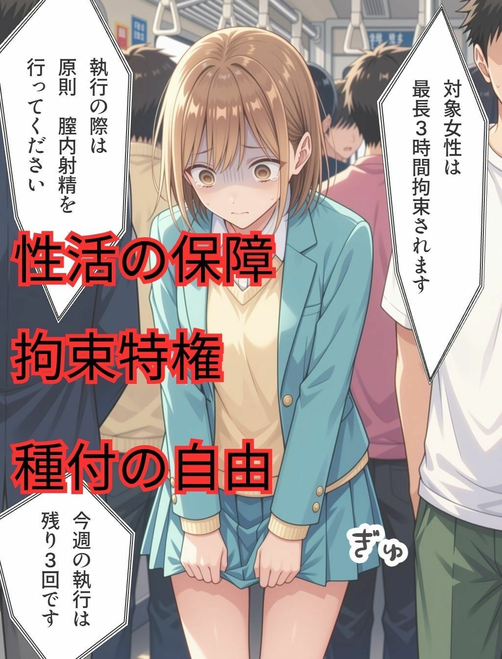 弱者男性救済法(鹿●千夏編)|Aアイザック サンプル画像 5