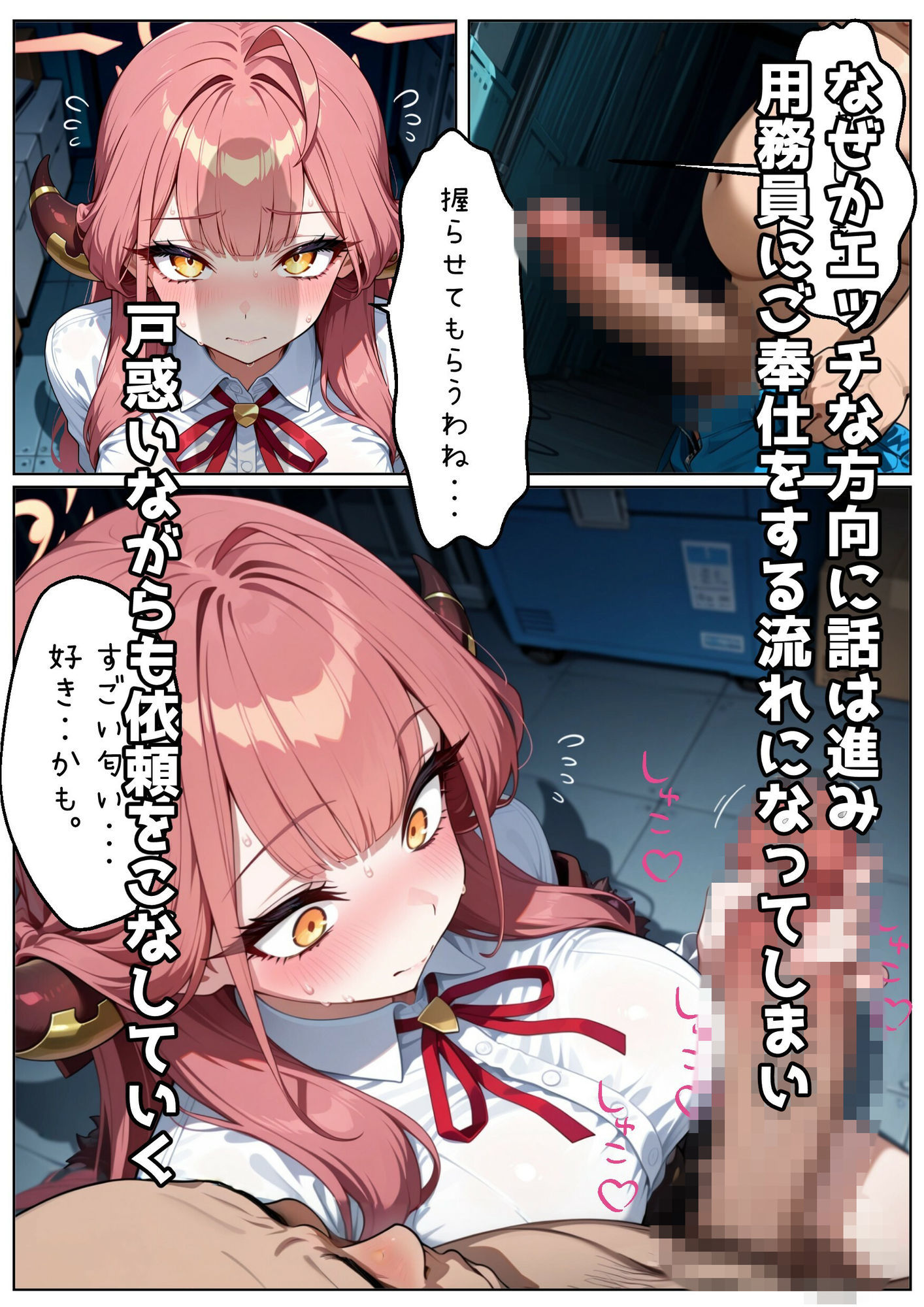 依頼主はこじらせ用務員！？｜おしり啄木鳥 サンプル画像 3