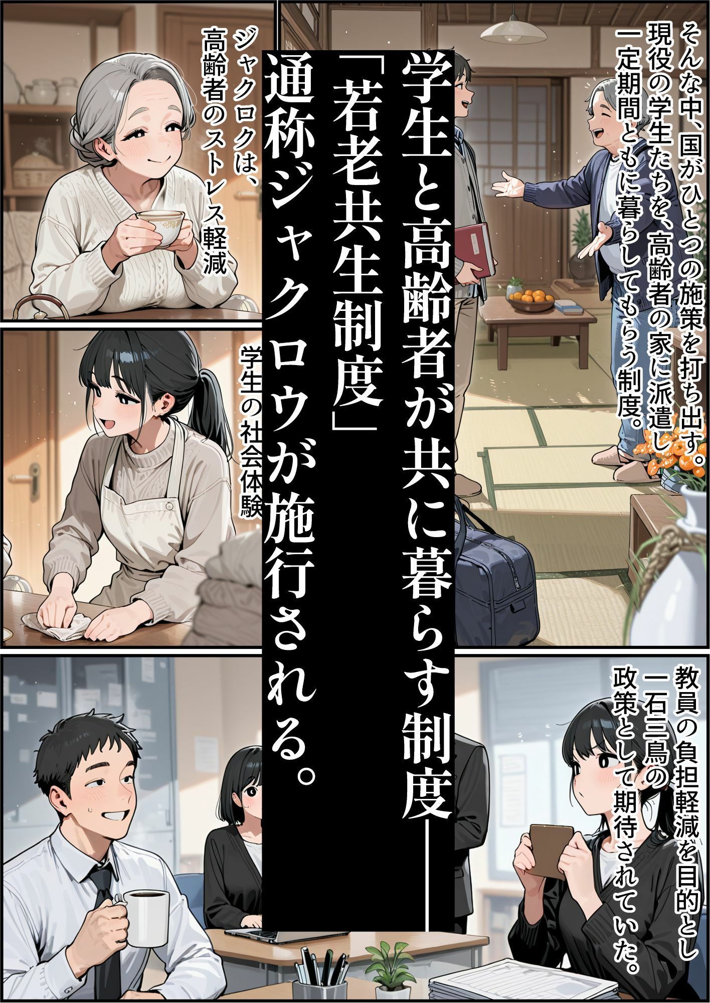 ジャクロウ 若老共生制度｜欲情都市 サンプル画像 2