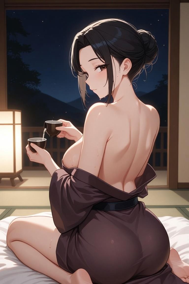 【熟女×女将】小料理屋の女将は、暖簾の奥で年下に蕩ける｜夜更け文庫 サンプル画像 6