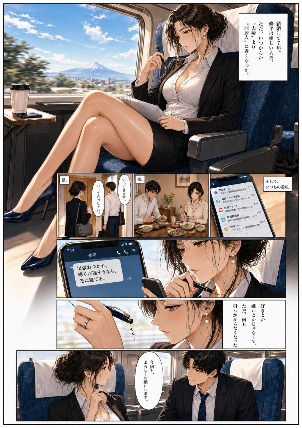 出張先の境界線_vol1|mai_gcupri サンプル画像 2