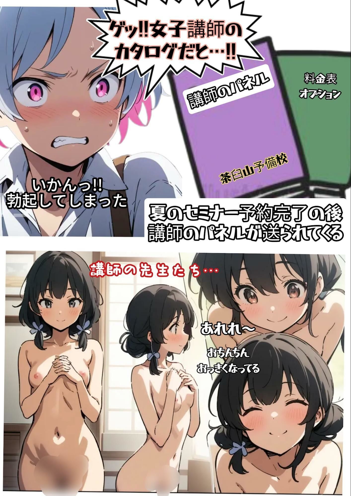 夏休み筆おろし予備校|ふしぎ亭 サンプル画像 2