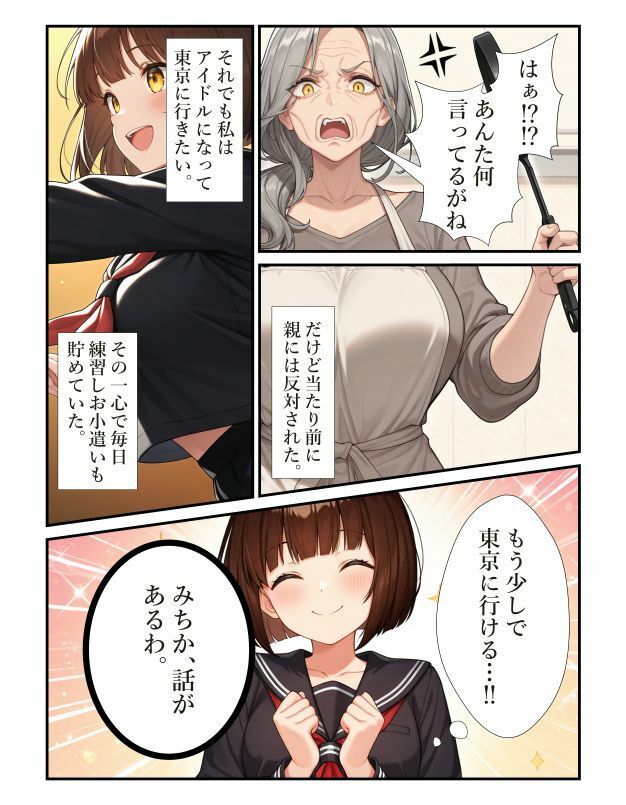 夢破れて田舎嫁〜嫁入りさせられみんなの肉便器アイドルに…〜｜肉巻きだんご サンプル画像 3