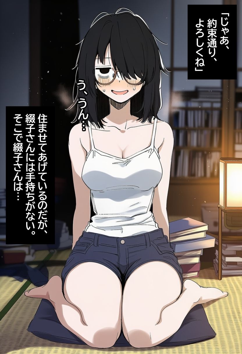 陰キャ眼鏡女を孕ませる。|ハラメウメ サンプル画像 3