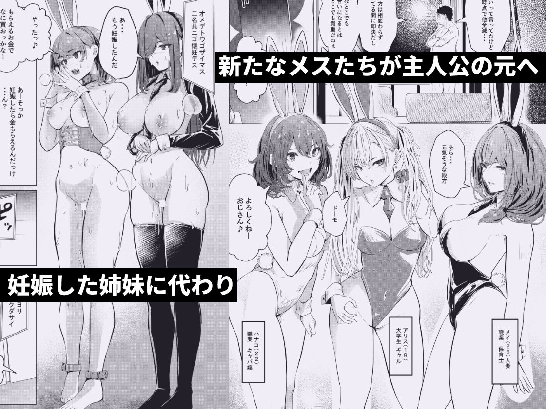 バニーガールは孕みたい2｜新井アラタ サンプル画像 2