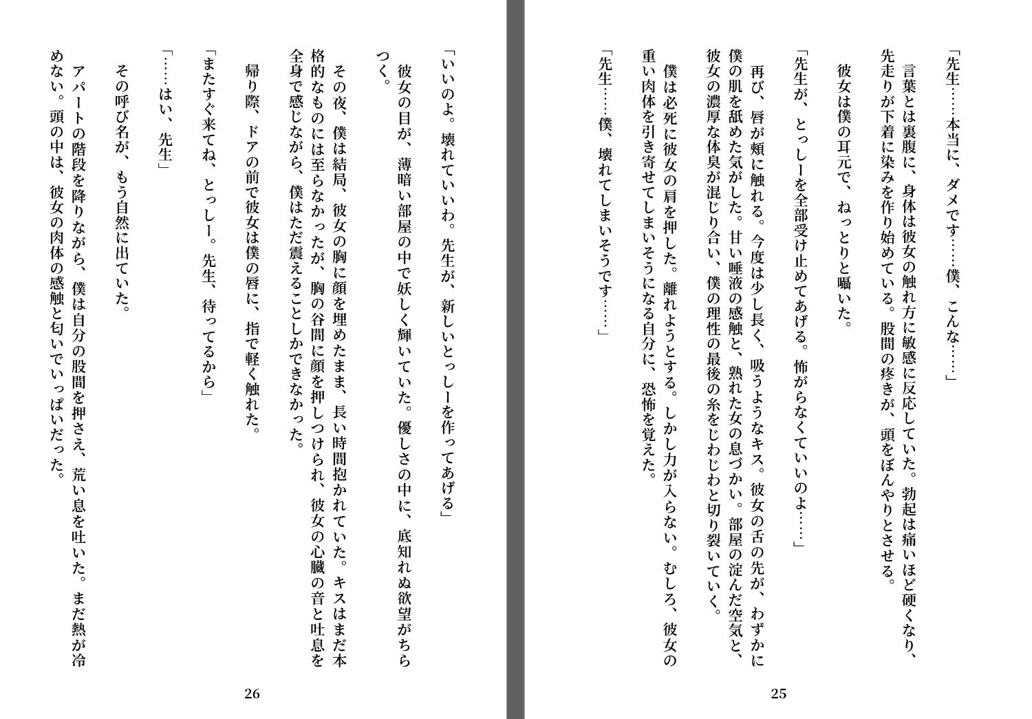 先生の唾液｜トリトスタジオ サンプル画像 2