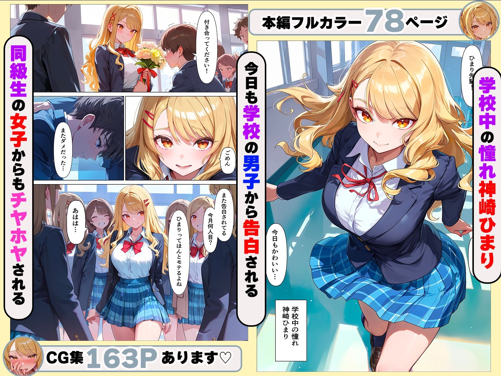 学校一のカリスマギャルの義妹はダメ兄貴のパンツでオナニーするっ（はーと）｜マジカルきなこ サンプル画像 2