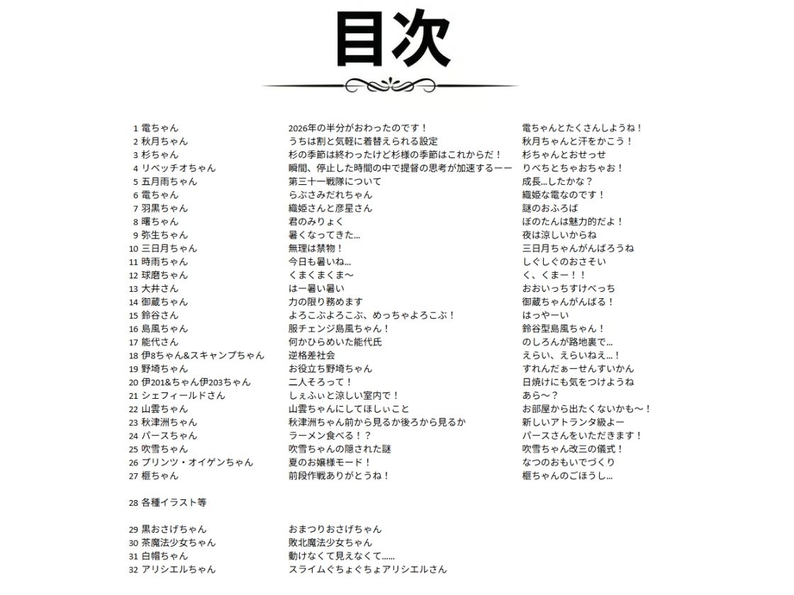 AIE’s Creation Archives vol.2026.07｜藍江のお部屋 サンプル画像 5