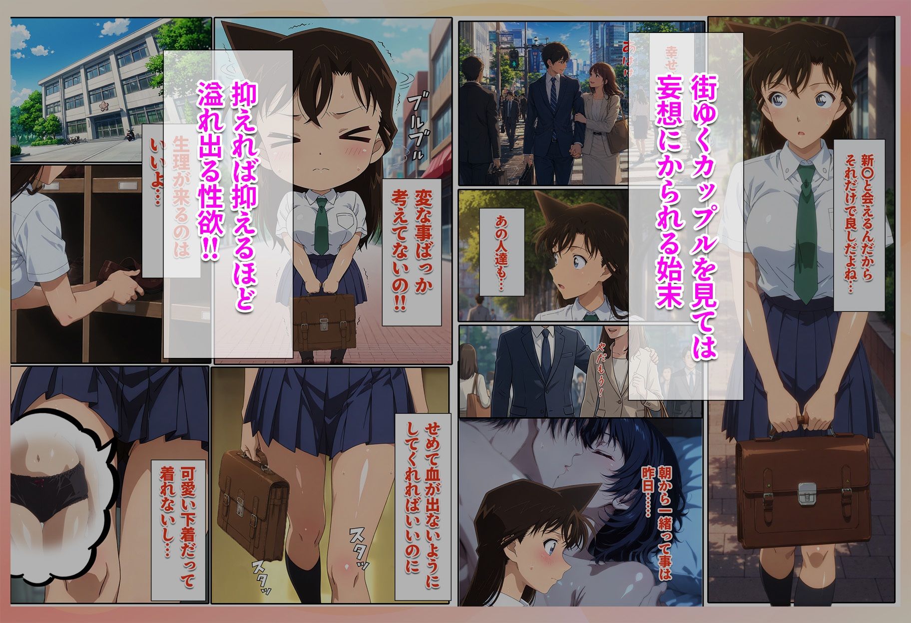 名探偵の三角関係10｜BK サンプル画像 7