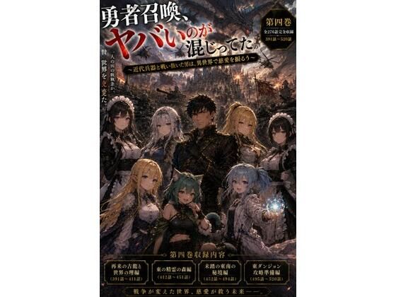 勇者召喚、ヤバいのが混じってた。〜近代兵器と戦い抜いた男は、異世界で慈愛を振るう〜【第四巻】全130話＋α（長編シリーズ第四弾完全収録）｜風鈴亭