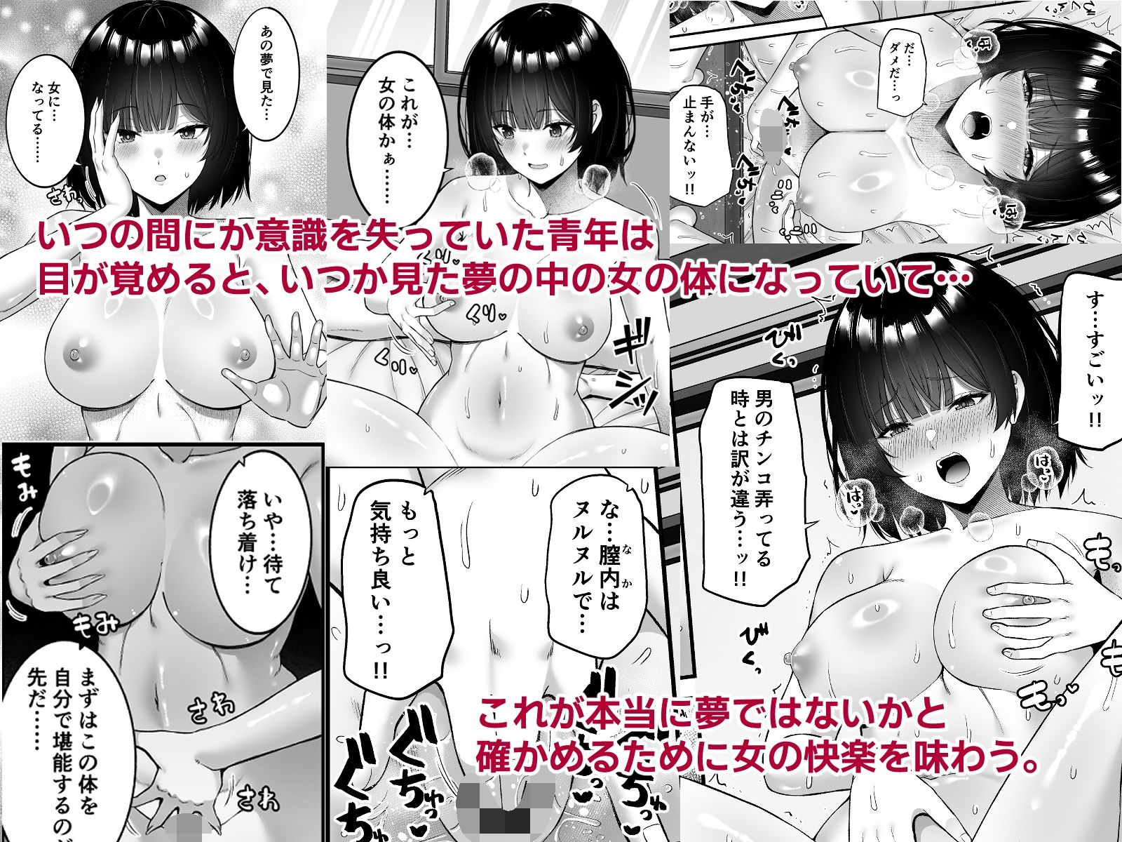 女になって自分を犯したい。｜ふじ家 サンプル画像 2