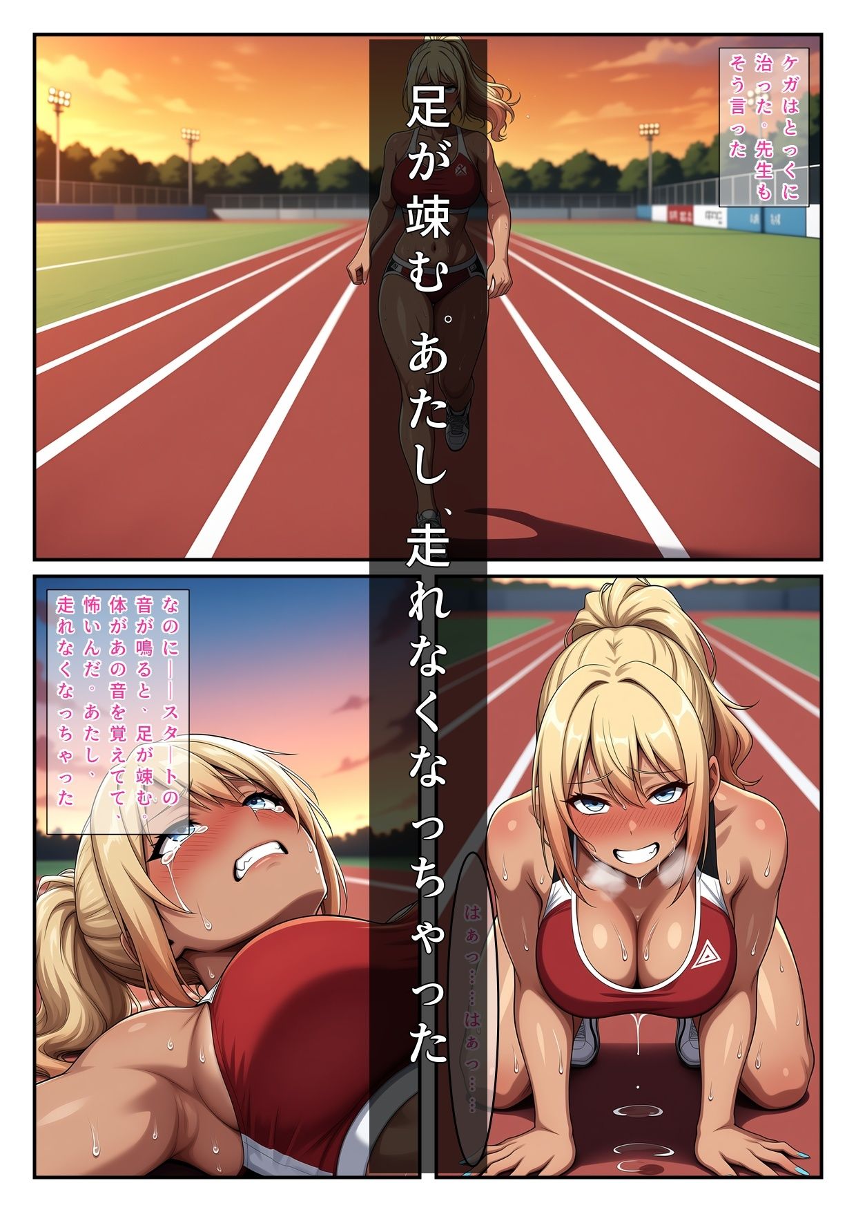 汗と誓い｜三日月堂 サンプル画像 2