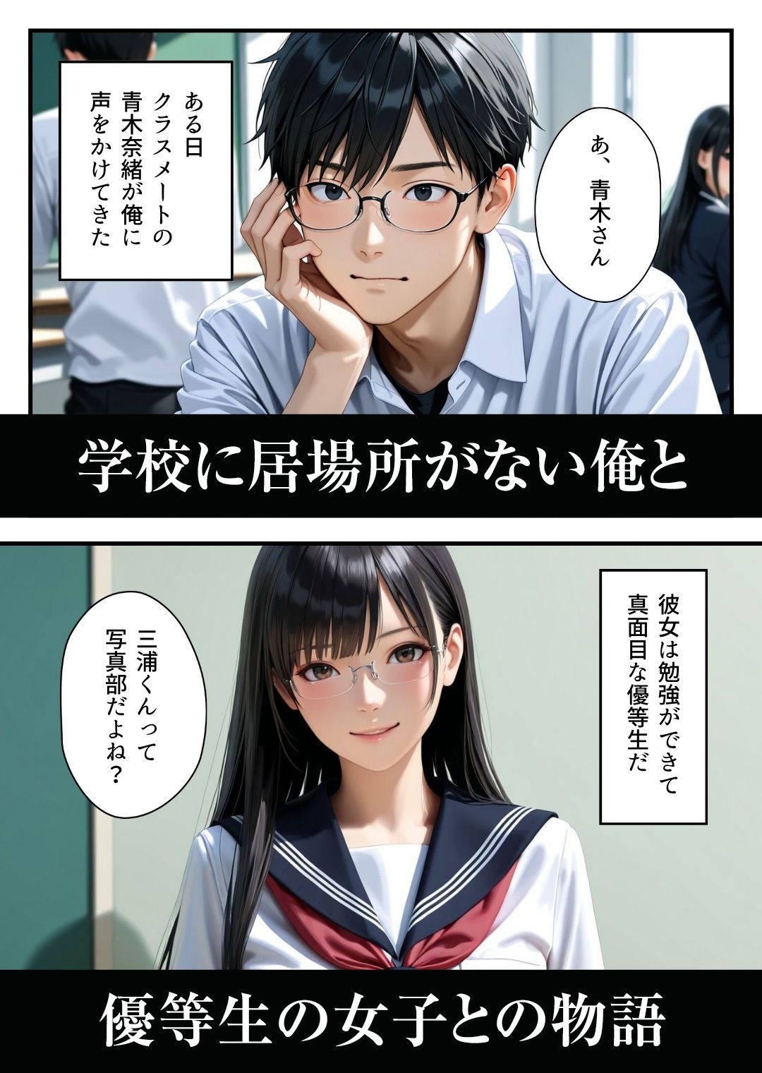 眼鏡の女|壇十三 サンプル画像 2
