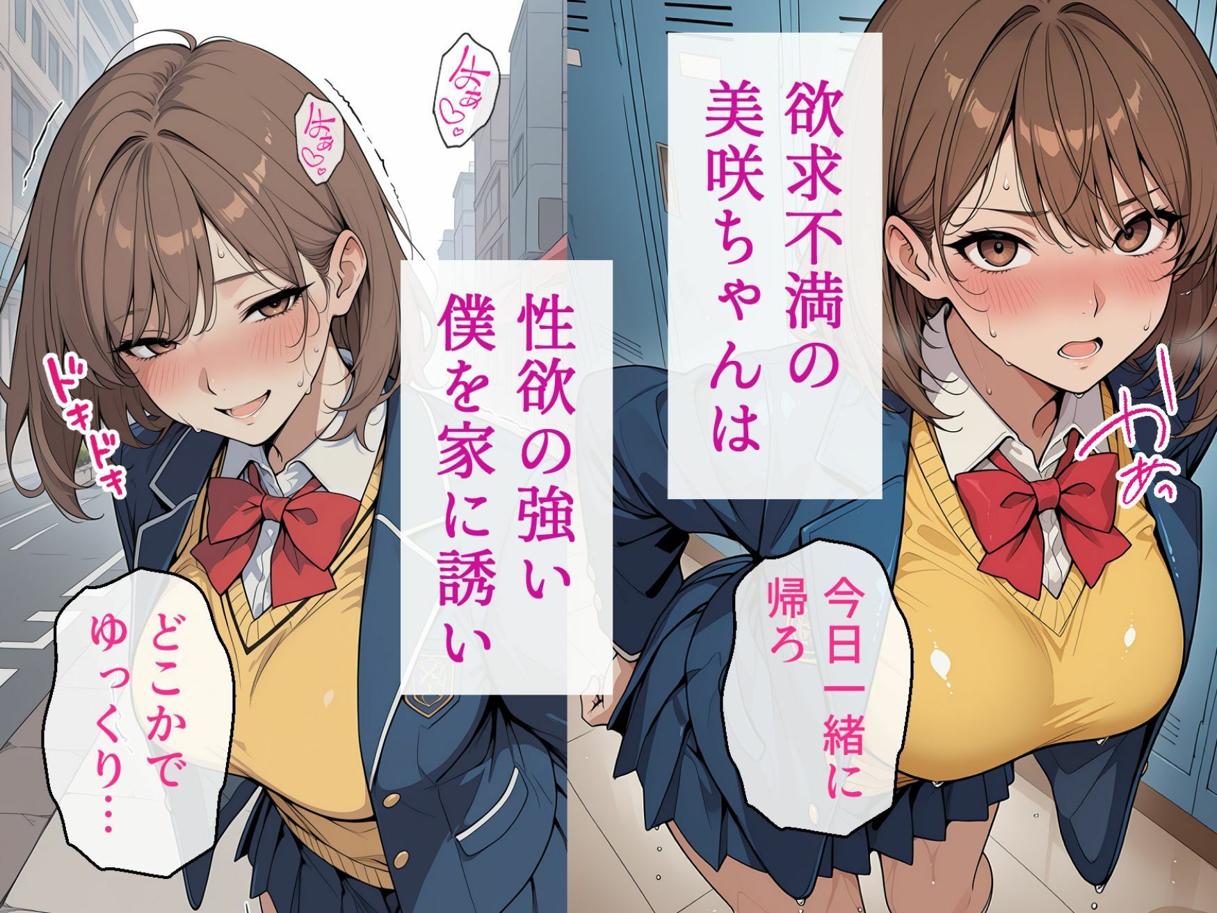 欲求不満の巨乳彼女が僕の中出しで寝取られ妊娠するまで｜極彩色 サンプル画像 6
