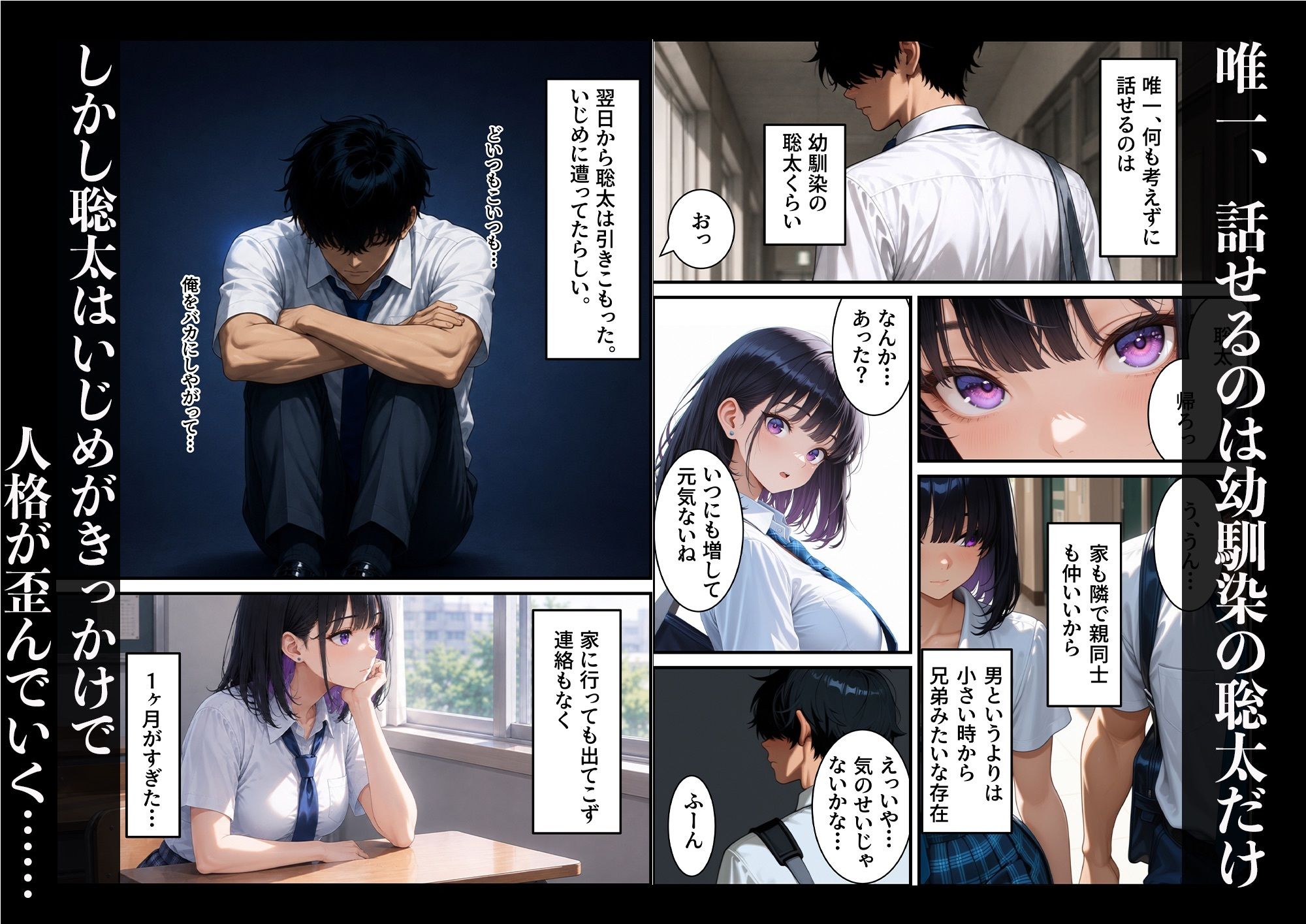 男嫌いのクールギャルをマゾメス化させたら｜むちむちパイン サンプル画像 2