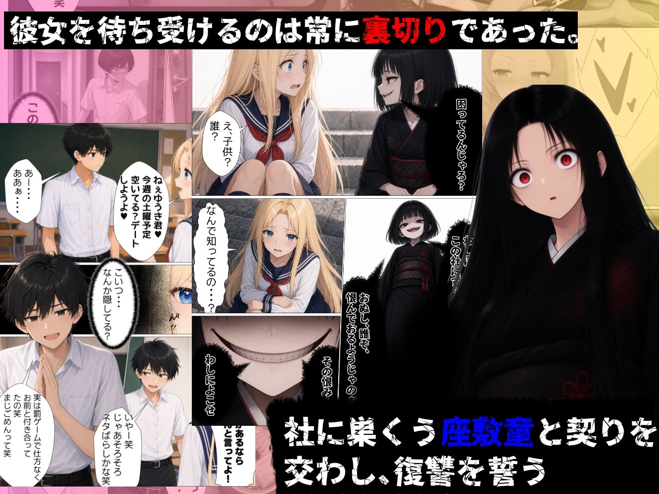 いじめ動画が流出してあーしの人生つんだ〜総集編〜|ニコフさん サンプル画像 5