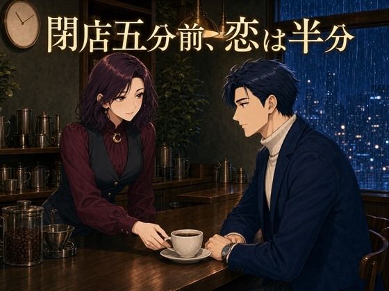 閉店五分前、恋は半分（10ページ）｜sasurai