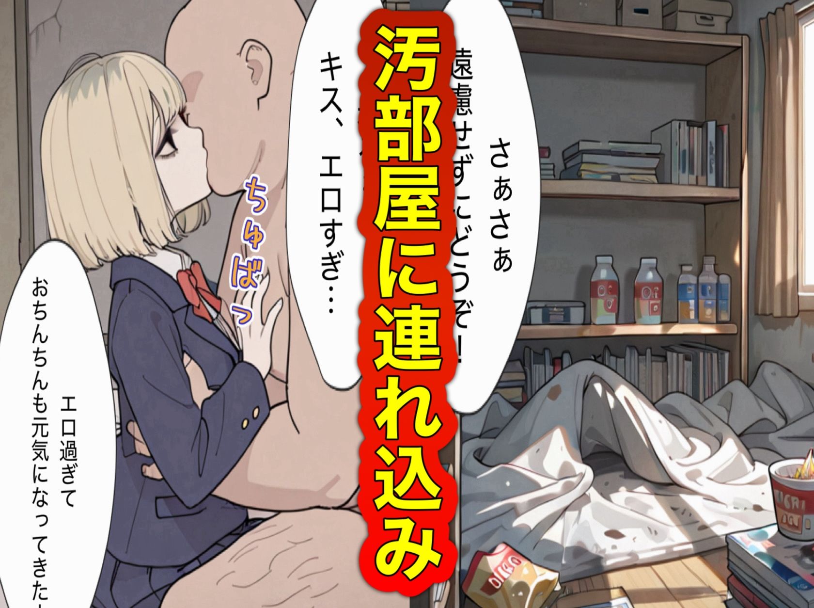 催●おじさんと便器ちゃん 〜生意気ギャル編〜｜ニワトリちゃん サンプル画像 2