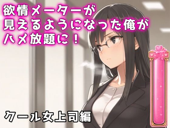 欲情メーターが見えるようになった俺がハメ放題に！クール女上司編｜アイラボ