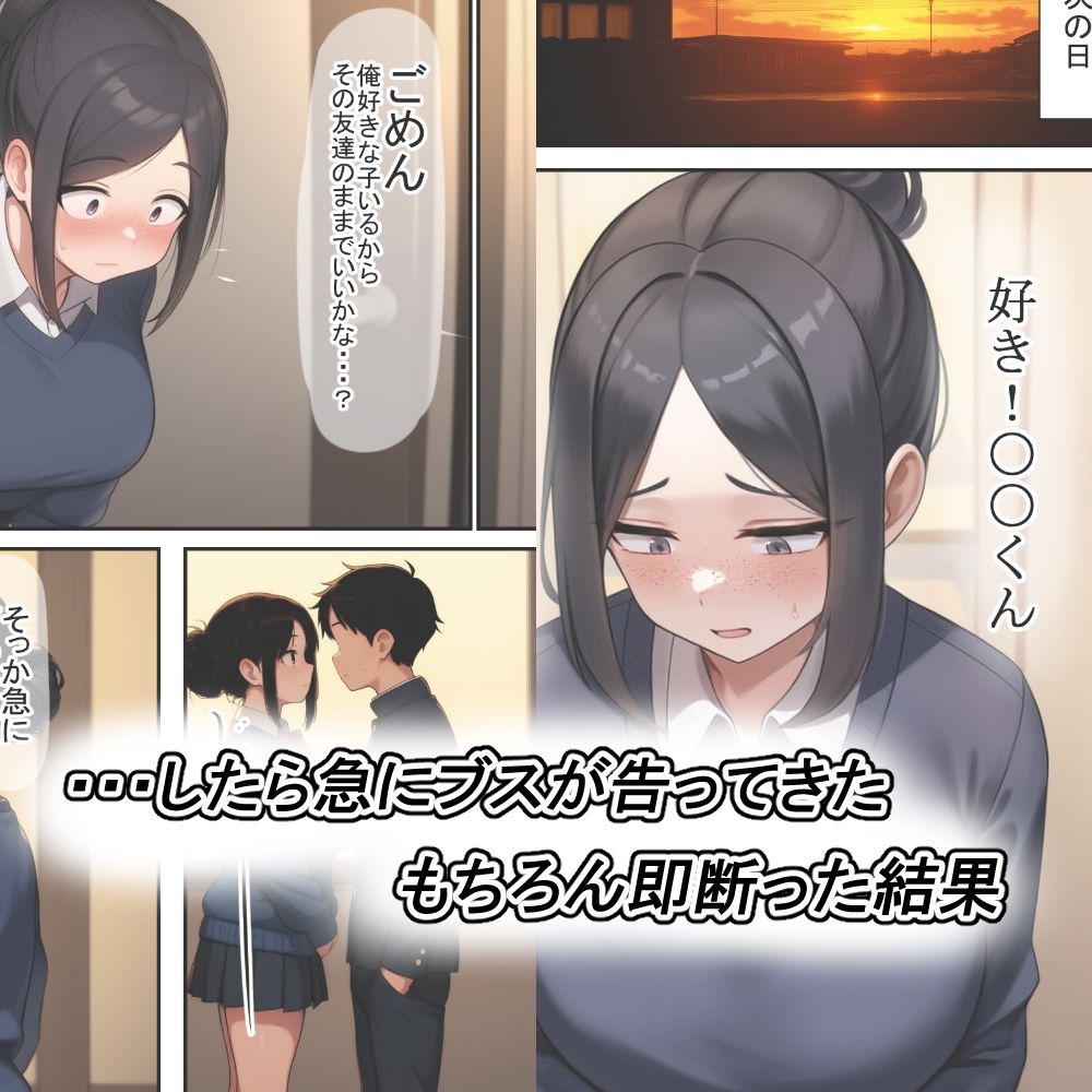 ブスに好かれた話｜さくみ サンプル画像 3