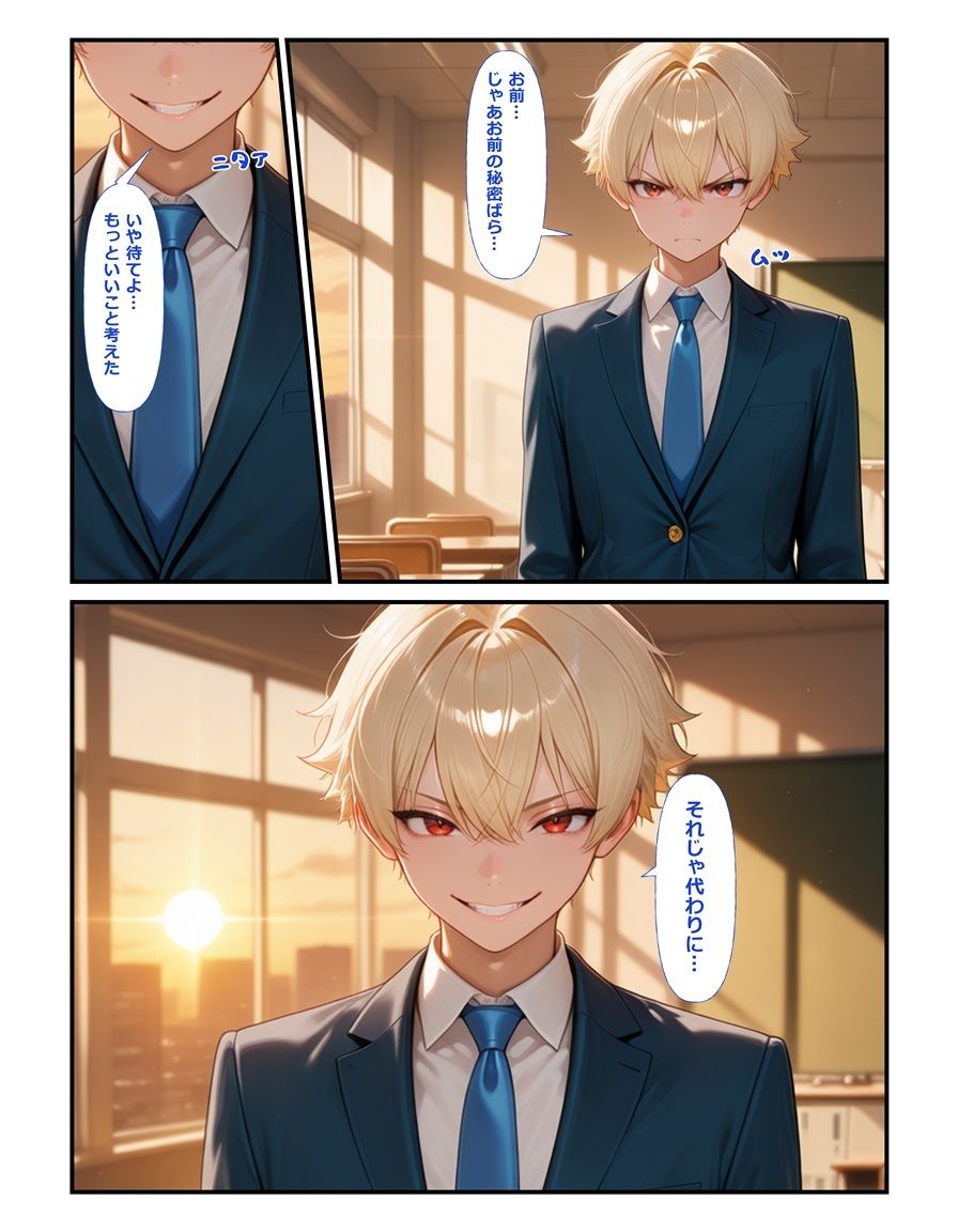 風紀委員長の俺は不良の肉便器〜完全雌堕ちする元優等生〜｜BLUEMOON NOVEL サンプル画像 7