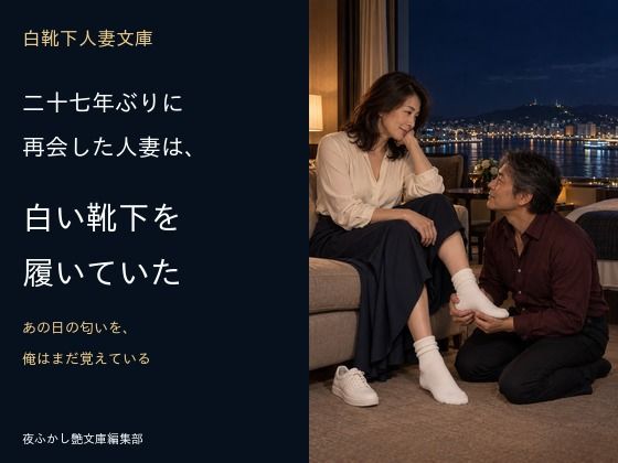 二十七年ぶりに再会した人妻は、白い靴下を履いていた｜白靴下人妻文庫