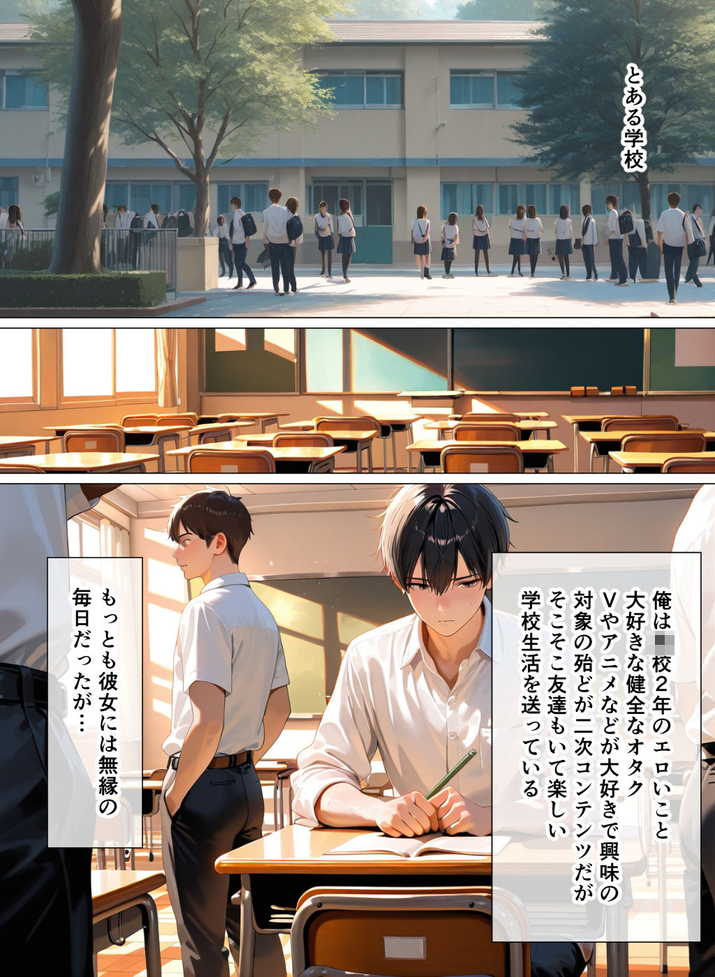 ホロ漫画セット｜恋愛脳デートクラブ サンプル画像 2