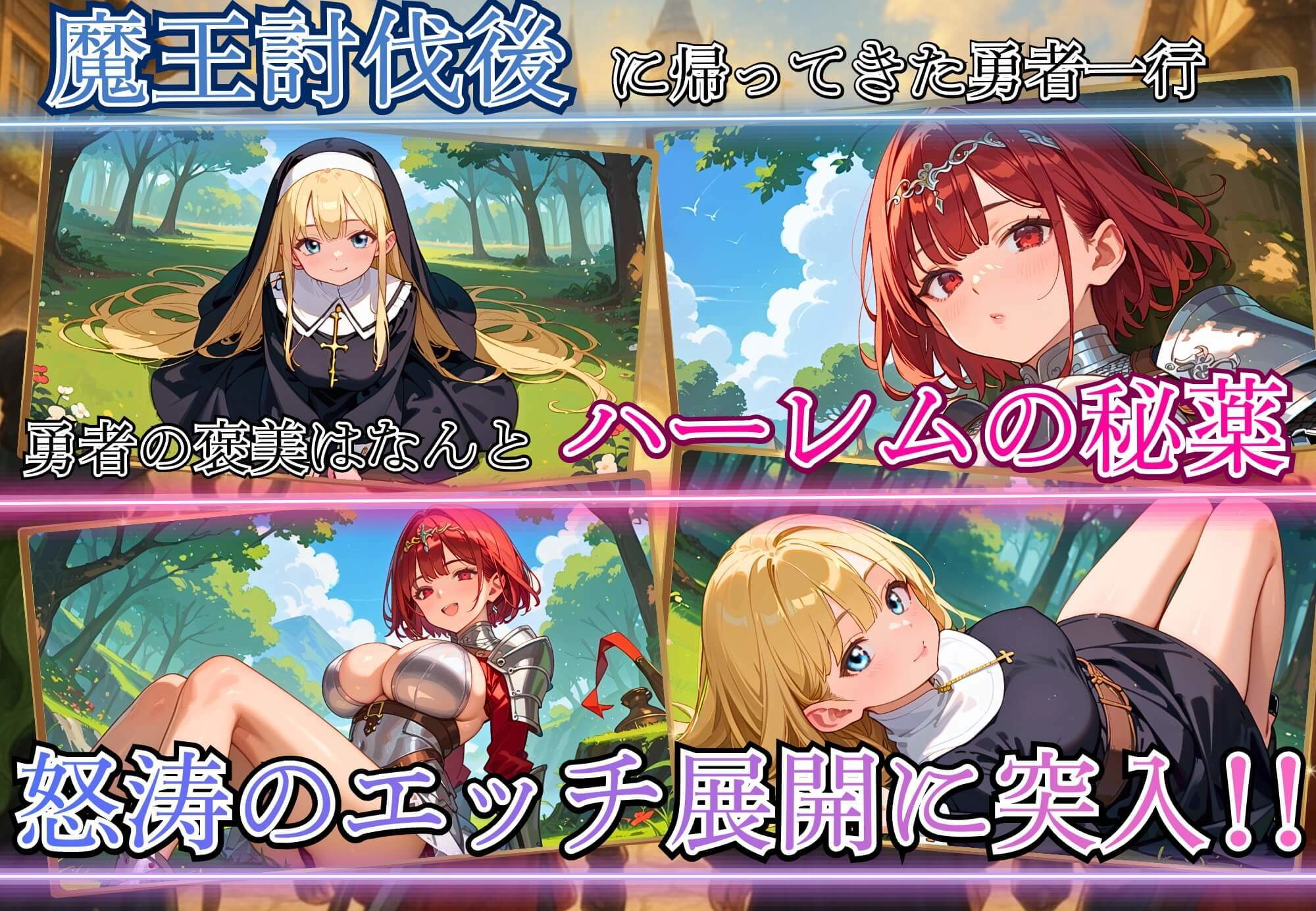 勇者ならハーレムが当然でしょ!〜仲間が可愛くて、我慢が出来ませんでした!〜 サンプル画像 4