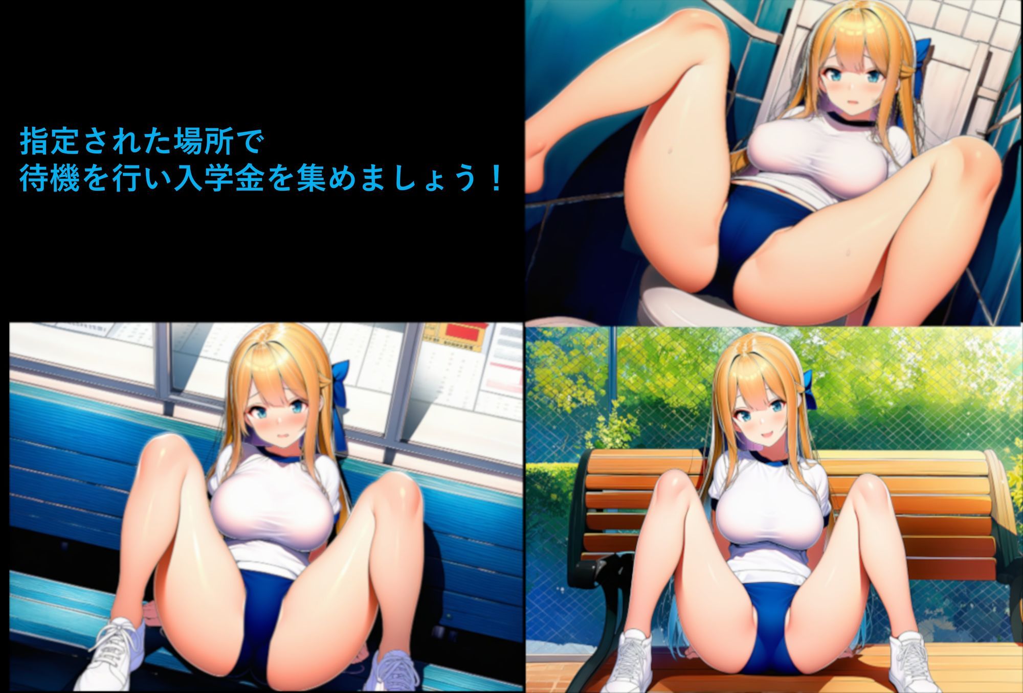 ブルマ少女ここちのアルバイト大作戦 サンプル画像 8