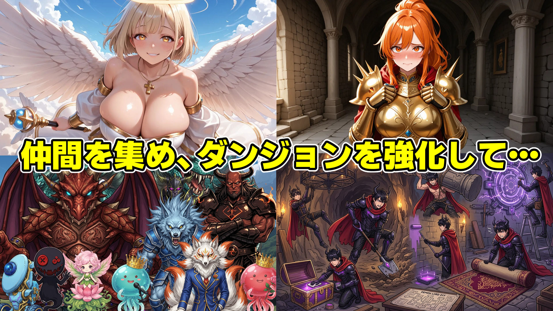巣作り大魔王〜作れ!!最強ダンジョン!!〜 サンプル画像 8