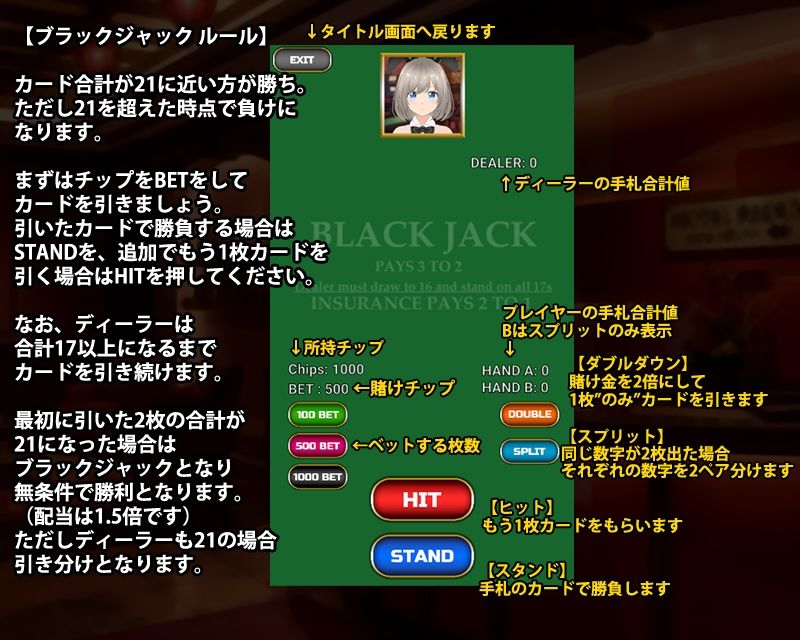 バニーちゃんとえっちなブラックジャック｜ソキウスフェスタ サンプル画像 4
