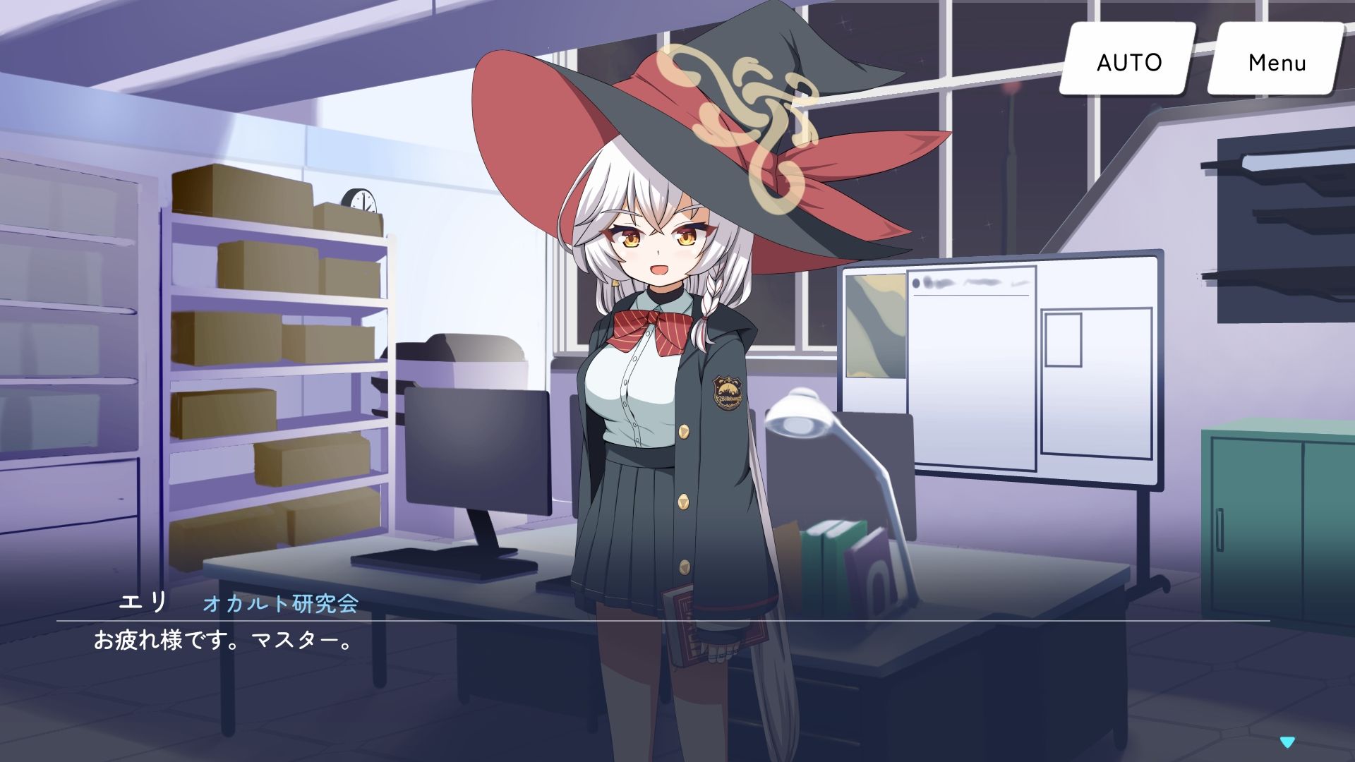 シャーレの特別当番with白尾エリ|空色きなこもち サンプル画像 3
