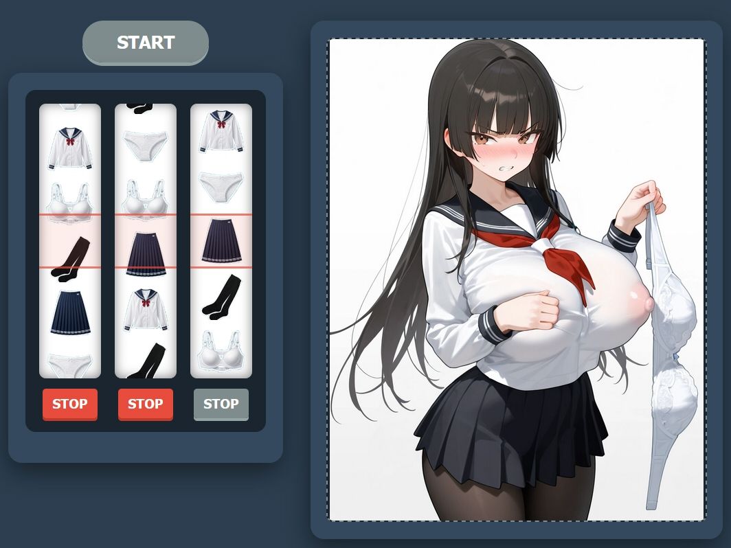 脱衣スロット｜96000 サンプル画像 2